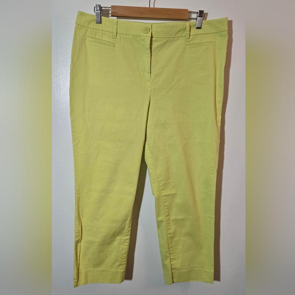 Talbots Lime Green Bottoms